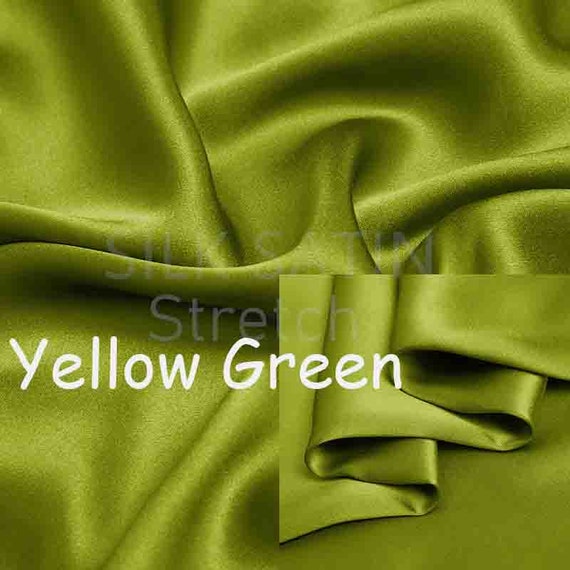 Elastic silk fabric