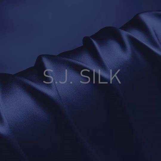 Fabric Silk Stretchbaroque in Navy and Gold Inkjet -  Finland