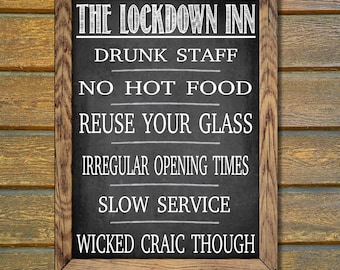 NO WIFI Notice Fun Slogan Retro Vintage Metal Bar Pub Shed MAN CAVE Office SIGN 