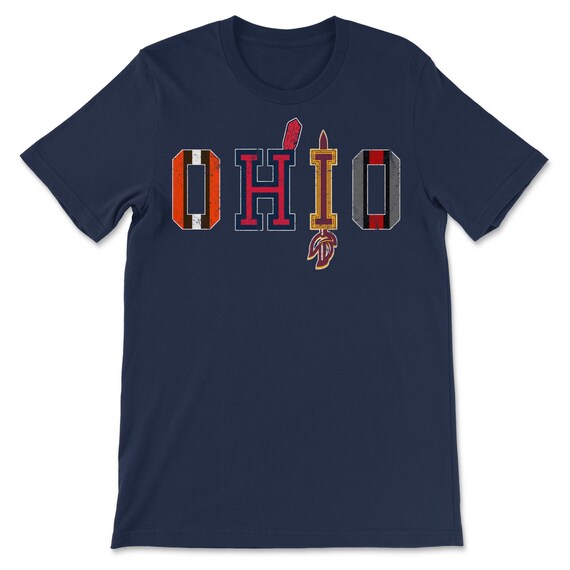 OHIO Sports Forever Vintage Cleveland & Columbus Fan Gift Unisex T-Shirt
