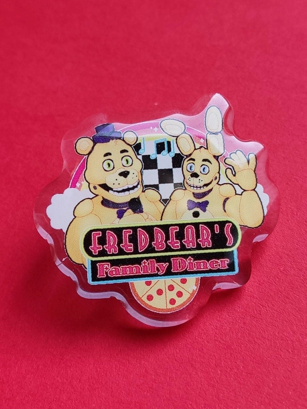 Fredbear's Family Diner (Vintage)  Pin for Sale by Hush-Art