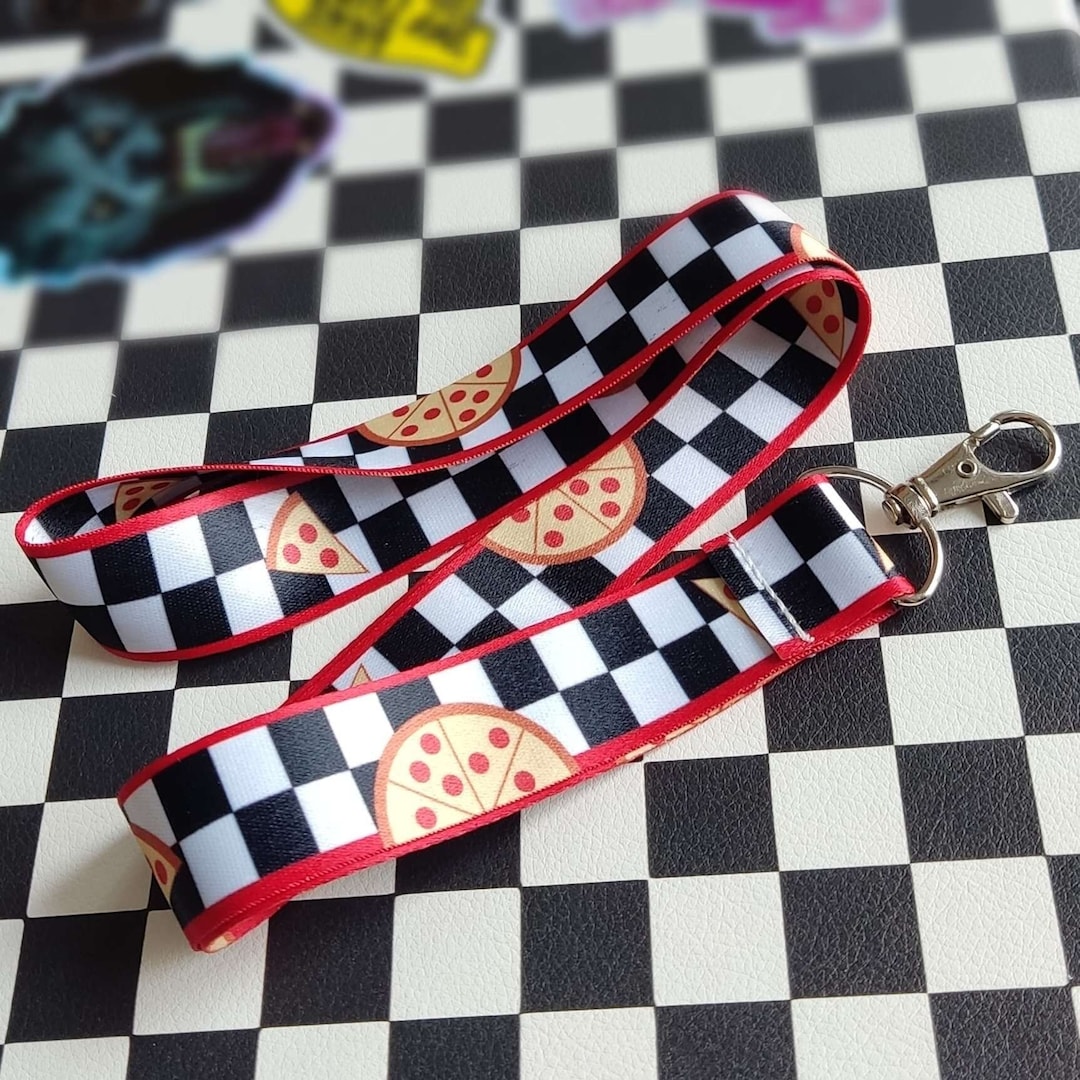 Fnaf Pizza Lanyard Etsy