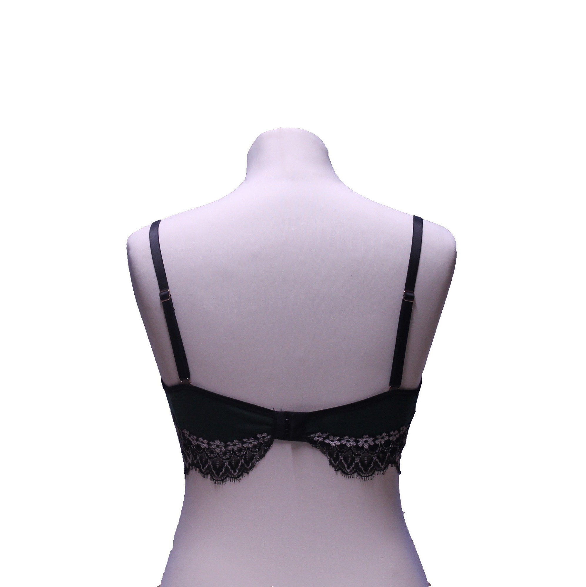 Green Merino wool Bra Etsy