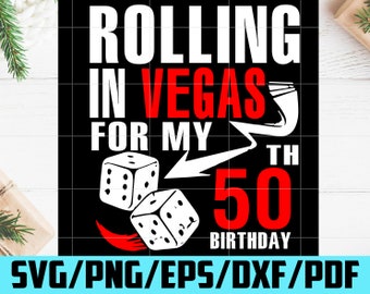 Download Vegas Birthday Svg Etsy