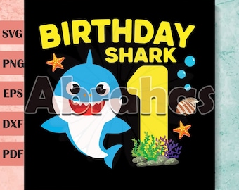 Free Free 312 Shark Birthday Svg SVG PNG EPS DXF File