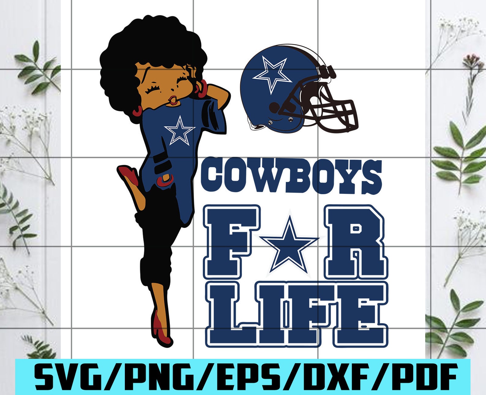 Dallas Cowboys For Life Svg Sport Svg Dallas Cowboys | Etsy