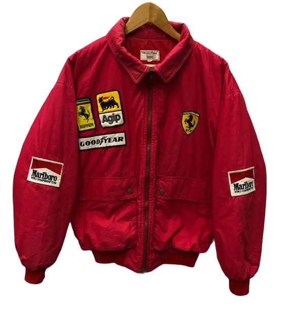 Vintage Ferrari patchwork jacket