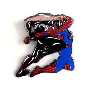 Spidey-Venom Bouguereau Enamel Pin