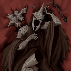 Witch-king di Angmar Pin-up Print