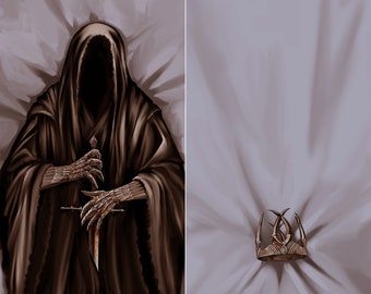 Nazgûl Ringwraith Body Pillow Case