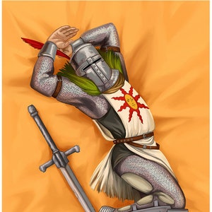 Solaire Dark Souls Print