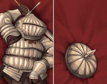 Siegmeyer/Siegward Body Pillow Case