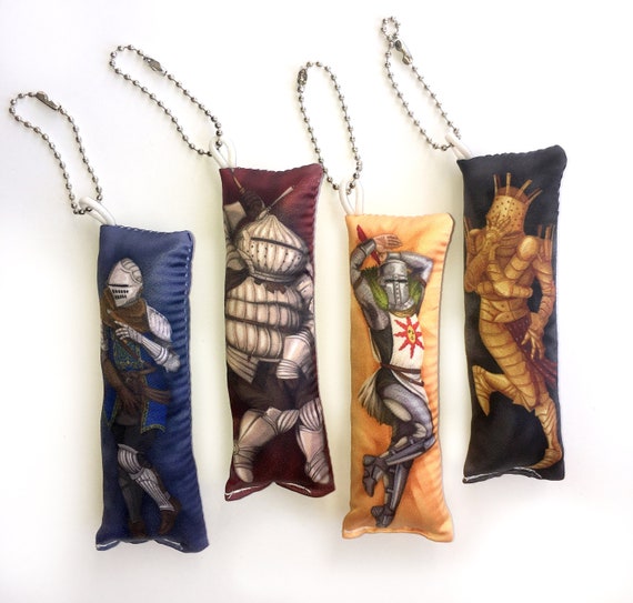 Dark Souls Pillow Keychains