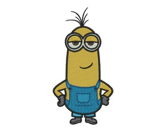 Kevin Minion Card Etsy