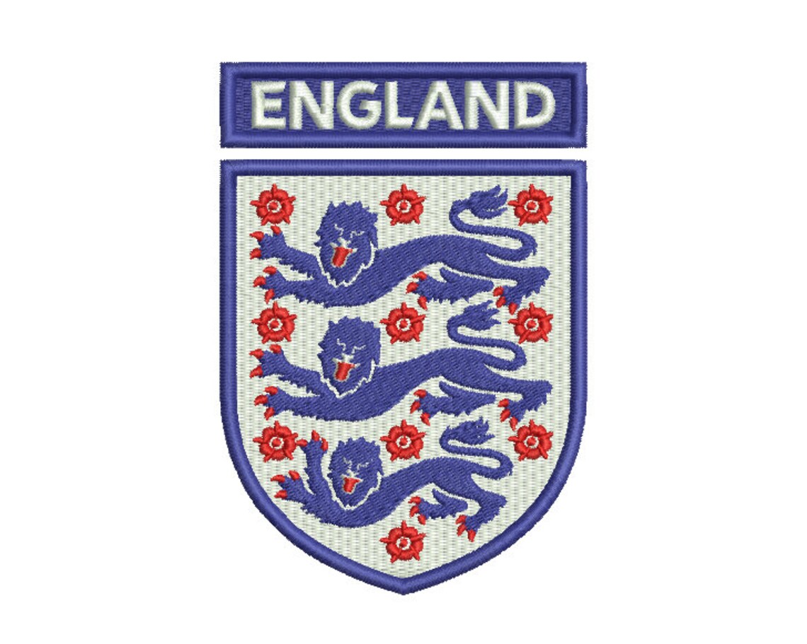 England Embroidery Design 2 SIZES Etsy