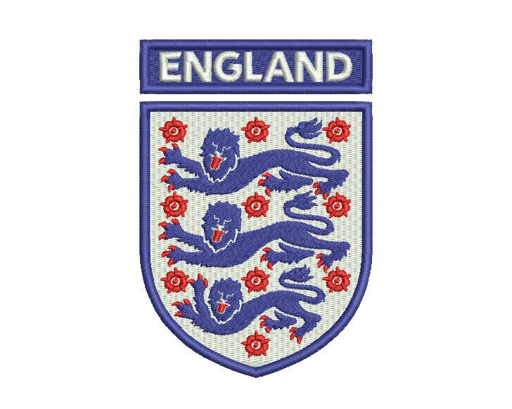 England Embroidery Design - 2 SIZES