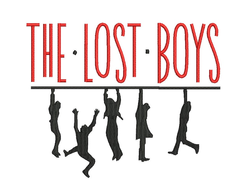 The Lost Boys Embroidery Design 5 SIZES | Etsy