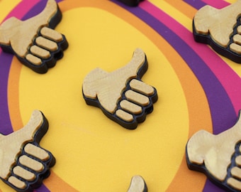 Emoji Thumbs Up Kandi Charm