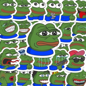 240 stks PEPE Kikker Memes Stickers Graffiti Waterdicht Sticker Decals voor Skateboard Helm Fiets Computer Notebook Auto Laptop!