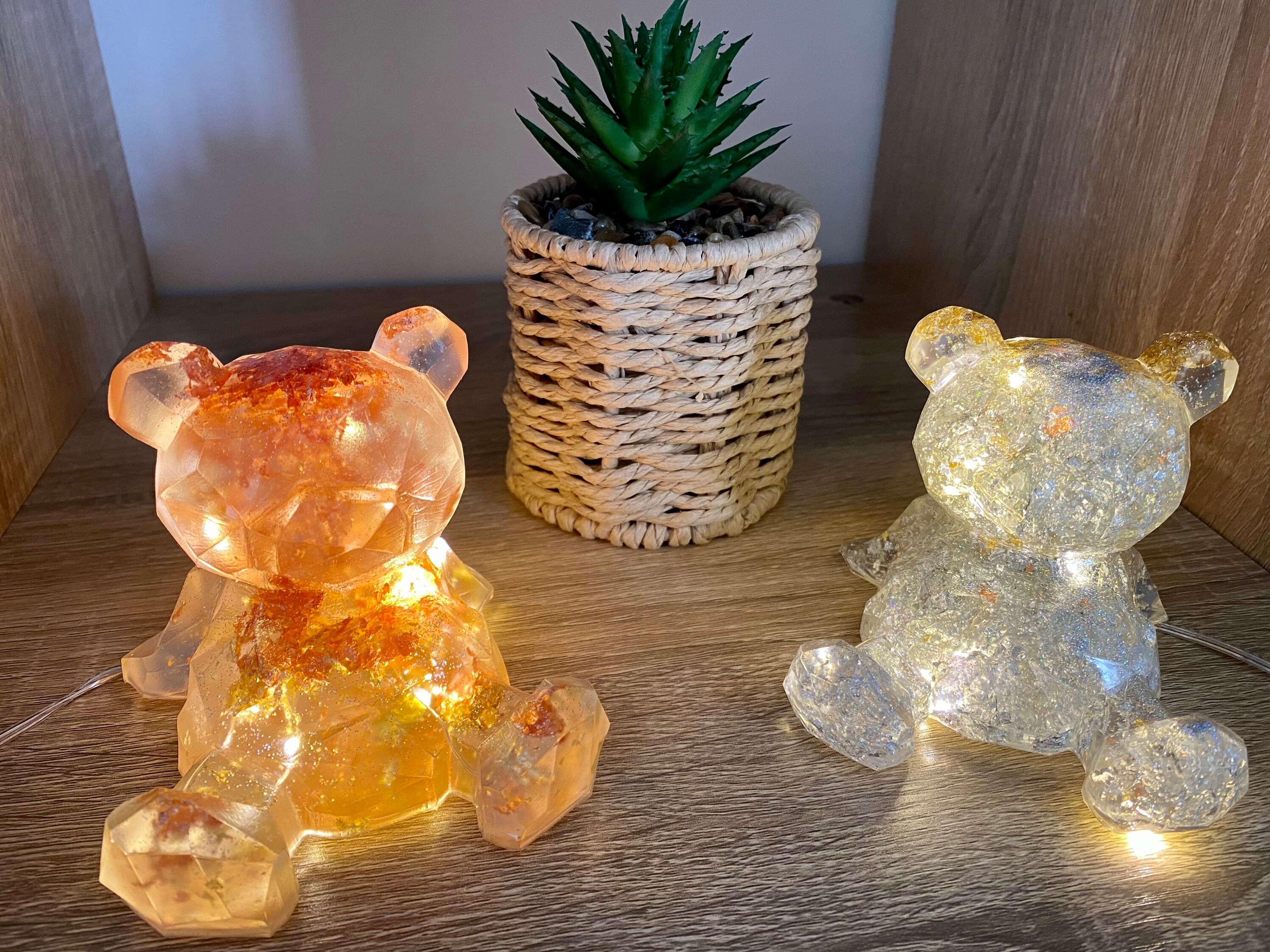 Bedtime Bears Light Up Night Lights Etsy