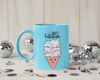 Tazza per gatti Sweet Catcream, regali per gatti, tazza per gatti, tazza per gatti, tazza da caffè per gatti, tazza da caffè per gatti, regalo per gli amanti dei gatti, tazza per gatti carina,