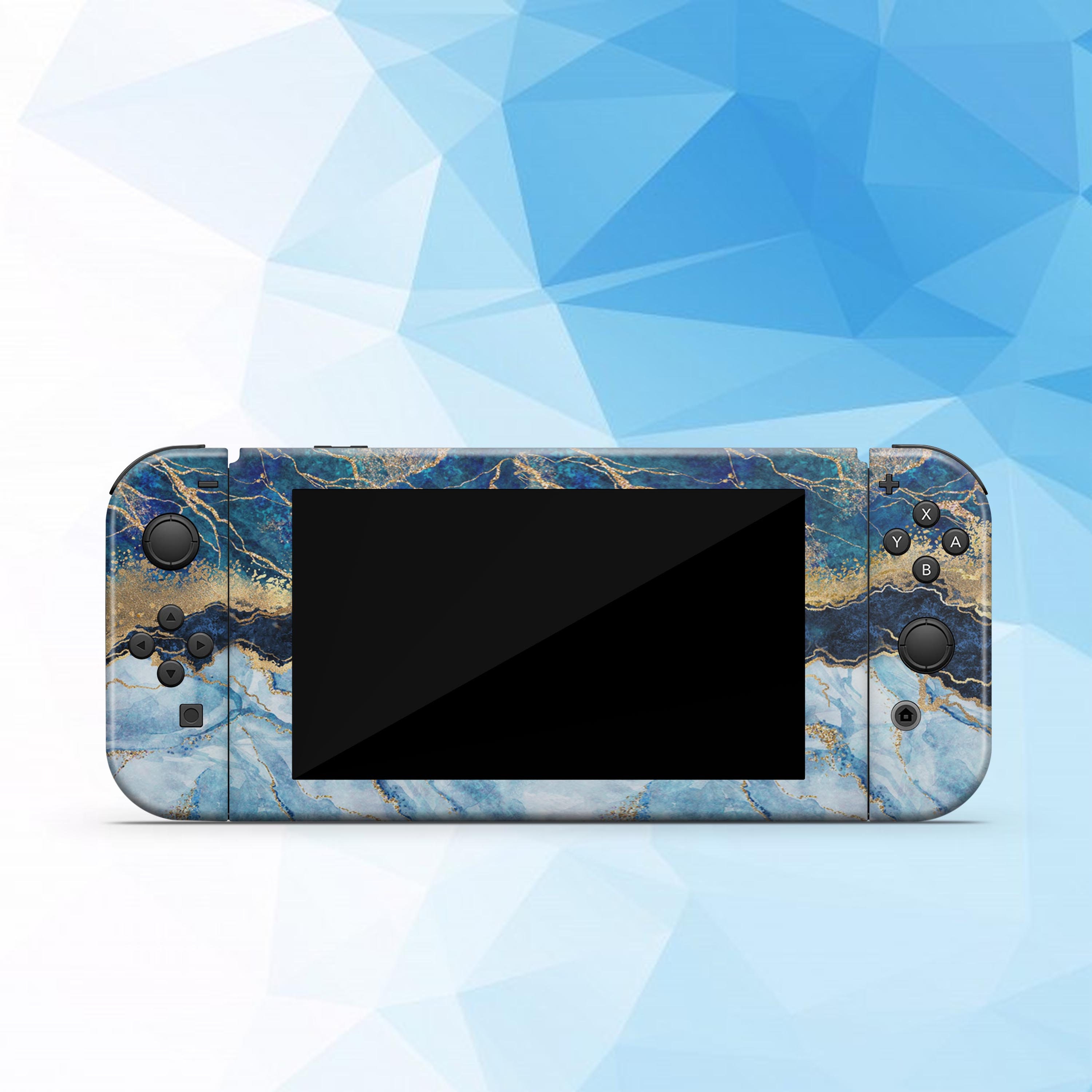 Blue Gold Marble Switch Lite Decal Ocean Switch Lite Nintendo | Etsy ...