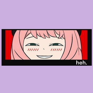 ANYA CAR DECAL