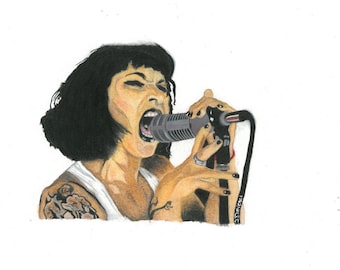 Tatiana Jinjer Pisces Color Pencil Print 11x14