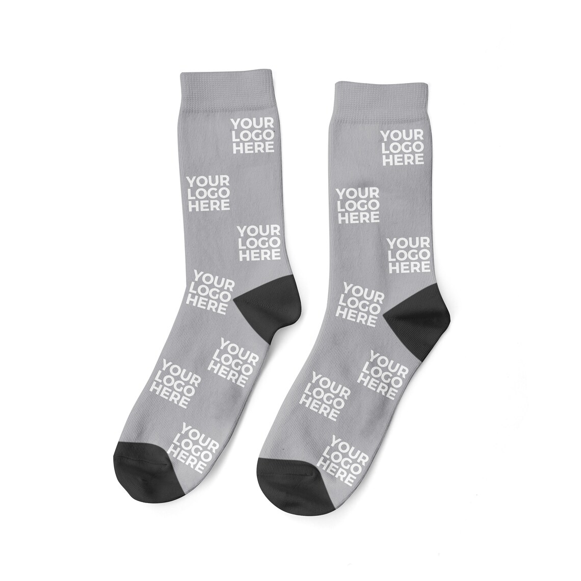 Put Business Logo On Socks Custom Logo Socks Logo Printed On Etsy