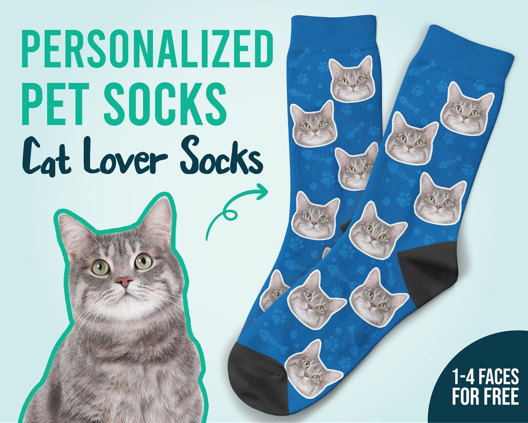 Chaussettes Drôles Motif Chat Orange Pour Couple | Tendance, Tactile Doux, Haute élasticité, 2 Paires