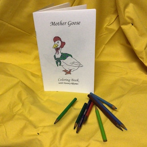 Mother Goose Rhymes Coloring Book