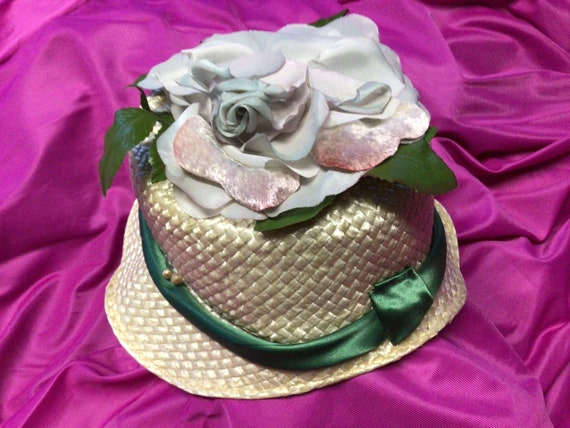 Vintage 1930s Straw Hat - image 1