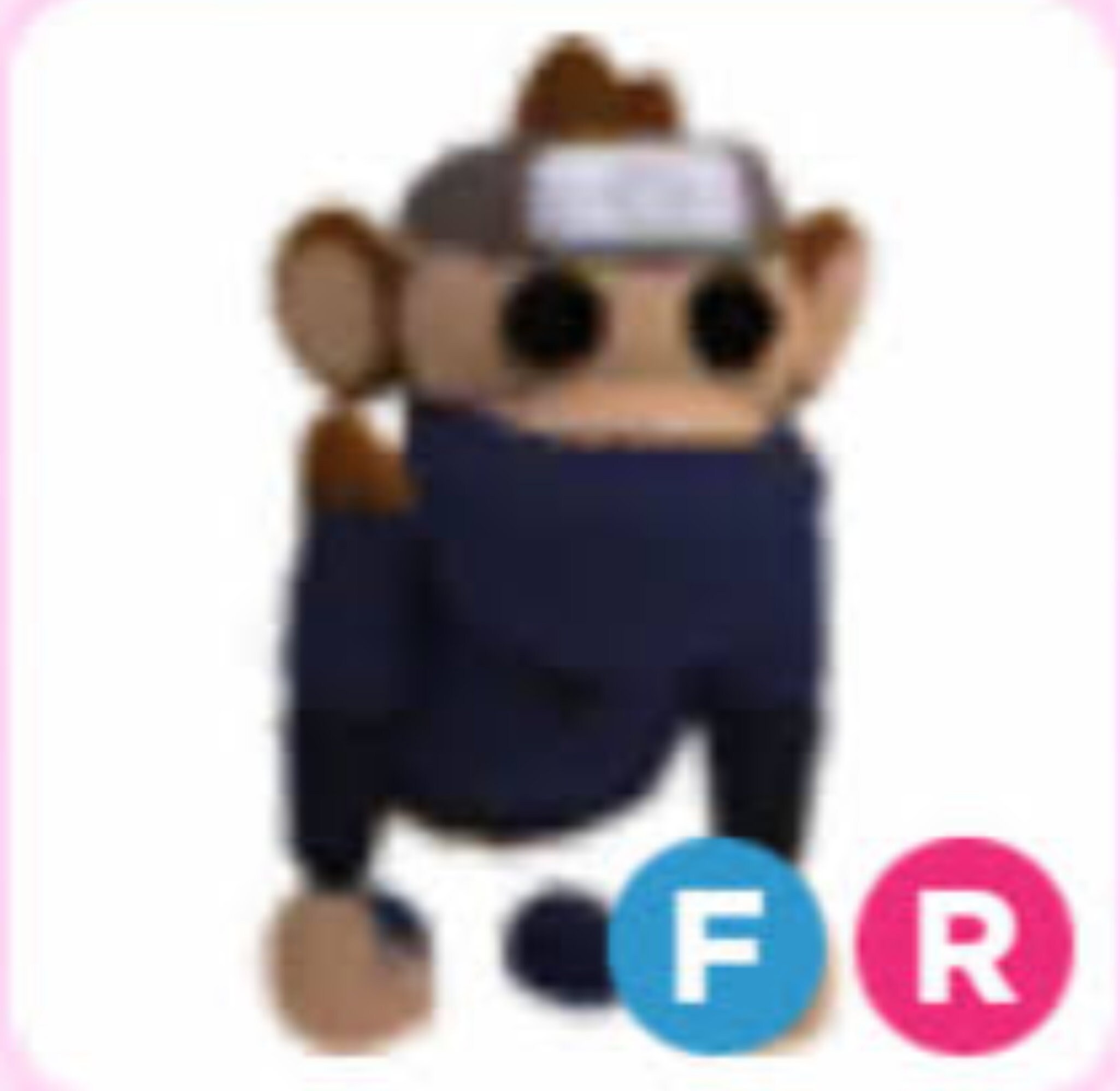 Adopt Me Pet FR Ninja Monkey Fast Delivery Etsy