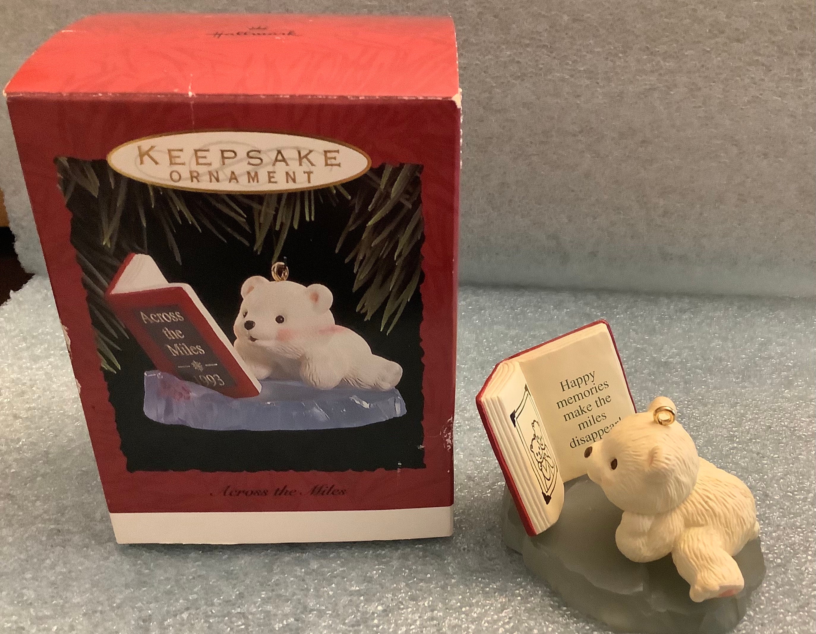 Hallmark Keepsake Ornament Across the Miles Polar Bear Cub | Etsy