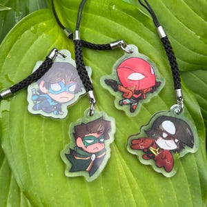 Bat boys mini keychain