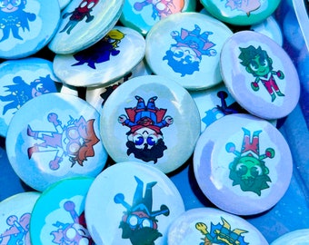 Little hero buttons