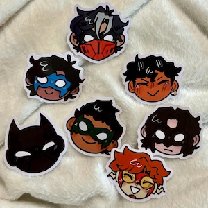 Robins and friends Stickers