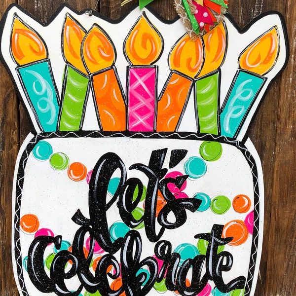 Birthday Door Decor - Etsy