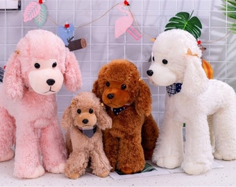 stuffed poodle toy