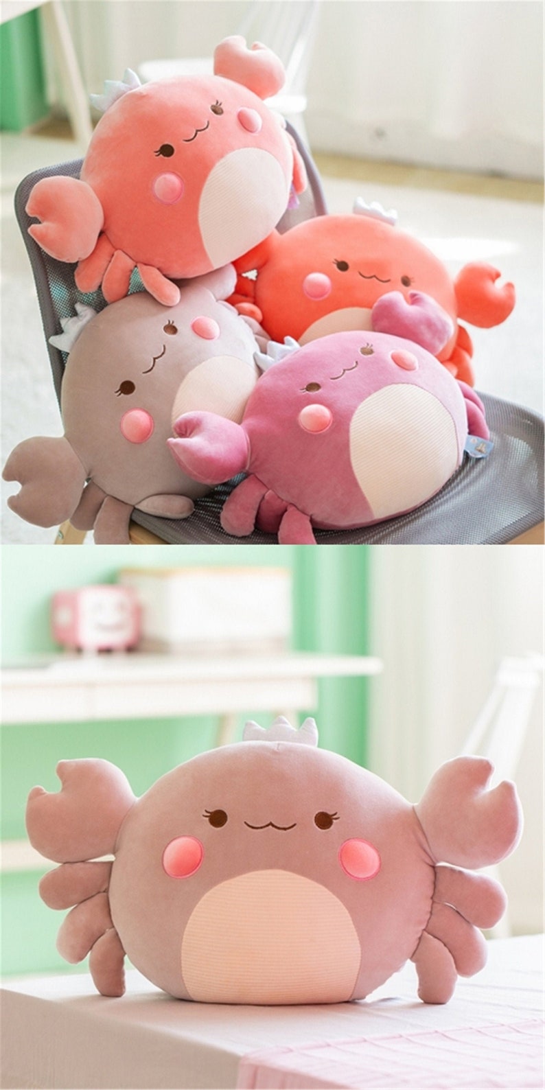 cute crab plush