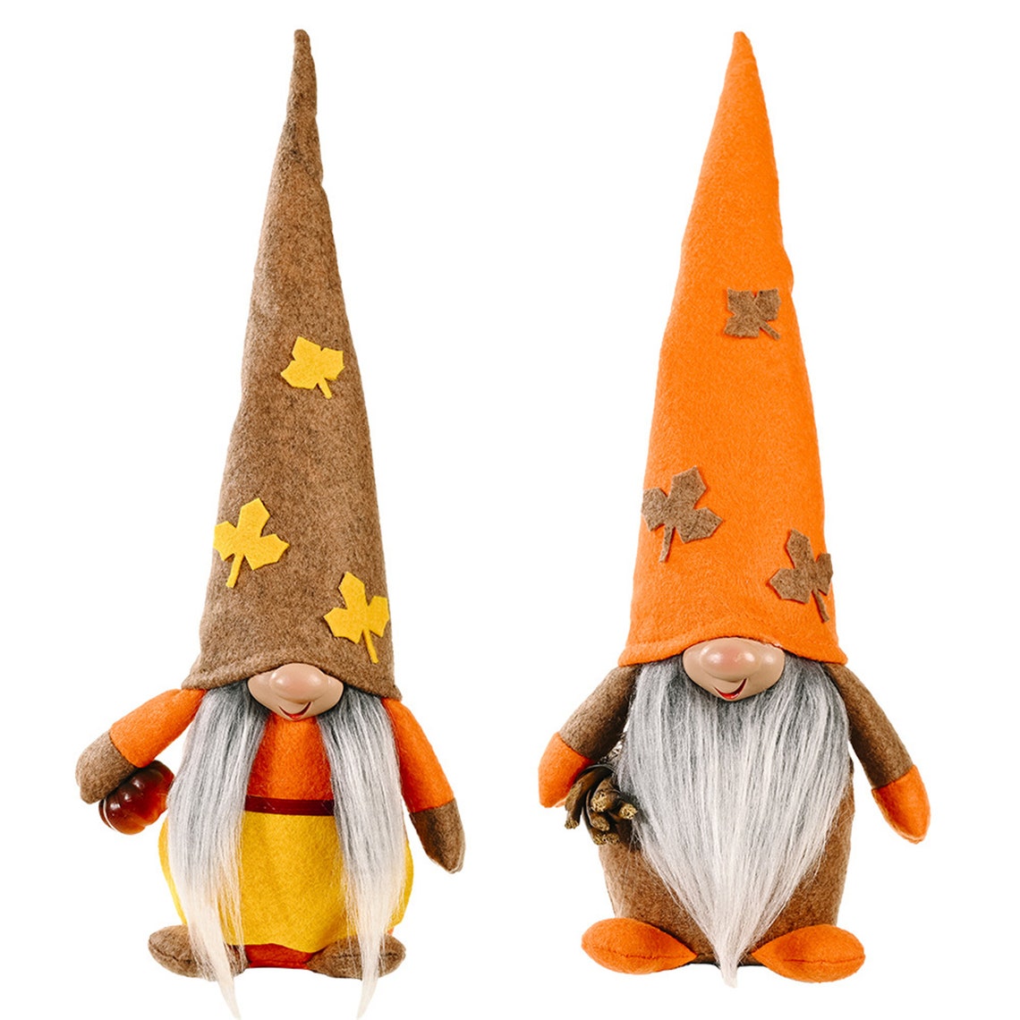 Thanksgiving decor Orange Gnome plush toy Gnome model pumpkin | Etsy