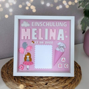 Personalized 3D picture frame gift children's room decoration enrollment