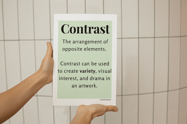 Principles of Design Definition Posters Great for Art Room Etsy Australia