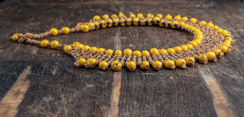 Thick Indigenous Handcrafted Necklace