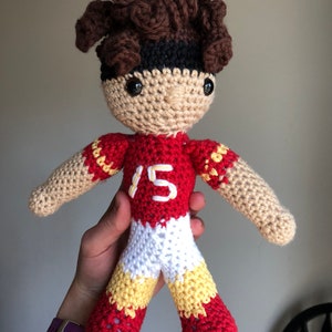 Patrick Mahomes Crochet Pattern