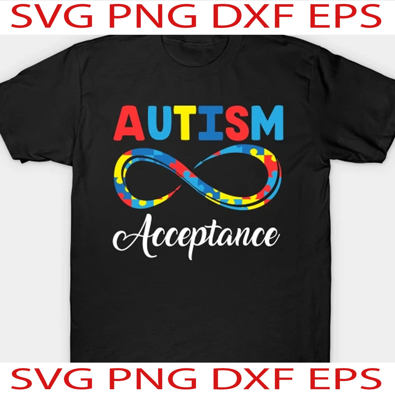Autism Acceptance Svg Cricut File - Etsy