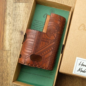 VapeFly Brunhillde SBS Leather Case | Sleeve | Cover - Please Read Item Details - Personalized Gifts