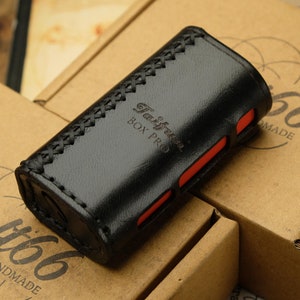 Taifun Box Pro S 23 mm 18650 leren tas | Mouw | Omslag: gepersonaliseerde cadeaus