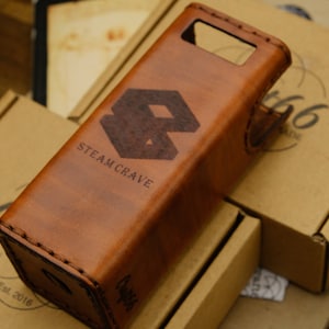 Steam Crave Titan V2 -  Titan V1 - Titan V1,5  Leather Case | LeatherSleeve | Leather Cover- Please Read Item Details - Personalized Gifts