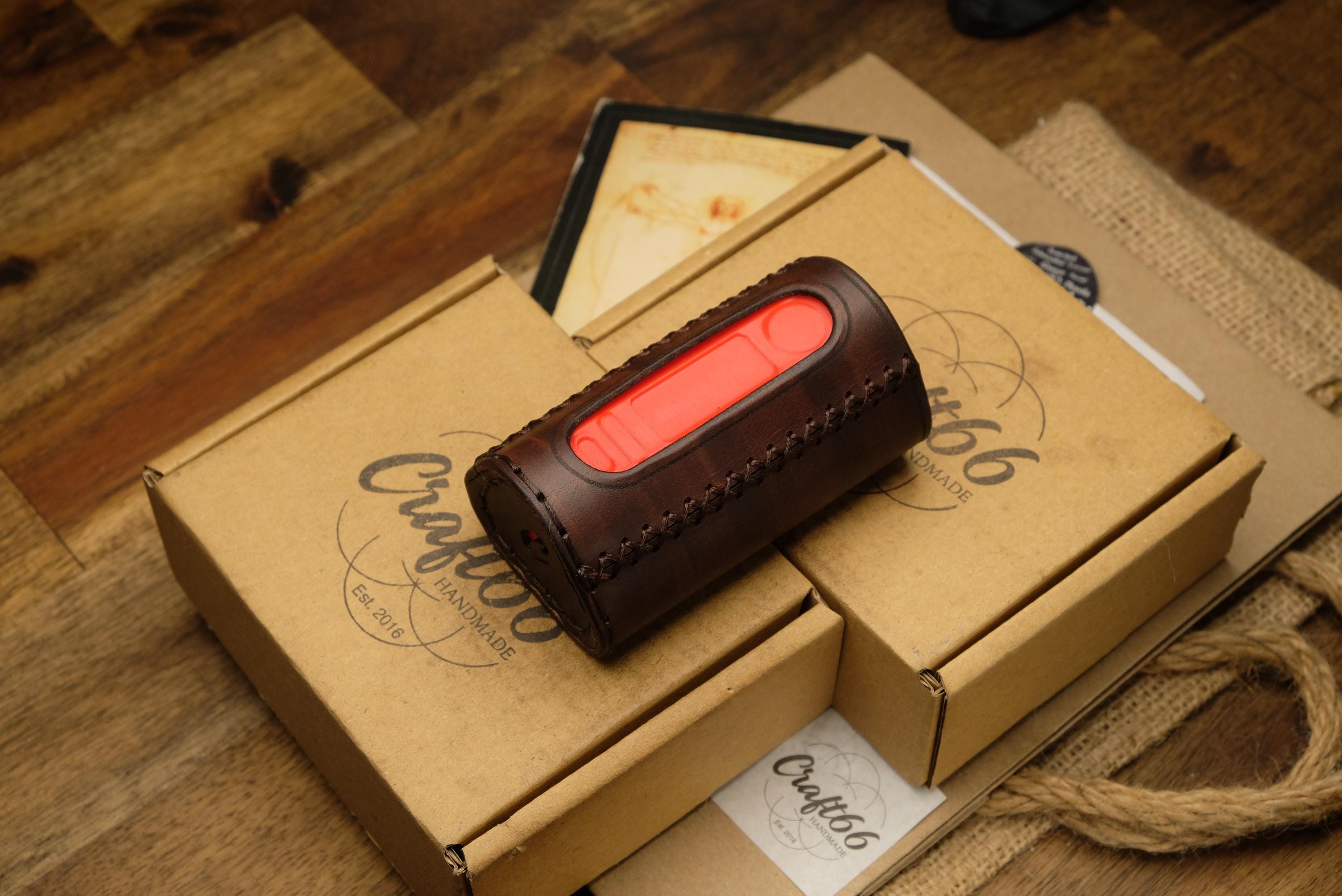 Hellvape Hell200 Box Mod  Leather Case | Leather Sleeve | Leather Cover- Please Read Item Details - Personalized Gifts